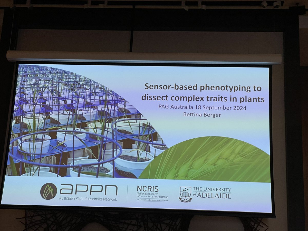 Started #PAGAustralia  in Perth with sensor-based phanotyping to dissect complex traits.