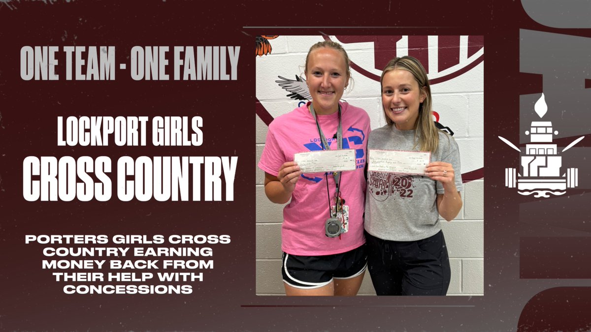 ONE TEAM - ONE FAMILY
LTHS Boosters giving back.  Helping at concessions each week can earn your team money.  
Porters Girls XC  earning some money for their help in the concession stand. #porterpride
