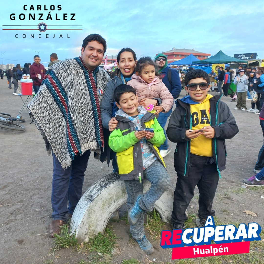 gonzalezconceja's tweet photo. Hoy en Las Cuatro Canchas celebramos el inicio de las #FiestasPatrias 🎉. Mi compromiso es seguir apoyando actividades que fortalezcan nuestras tradiciones 🇨🇱. Este 26 y 27 de octubre, vota #CarlosGonzález Y-306 ✅ #REpublicano #REencantémonosDeHualpén https://t.co/7l1koSdFaj