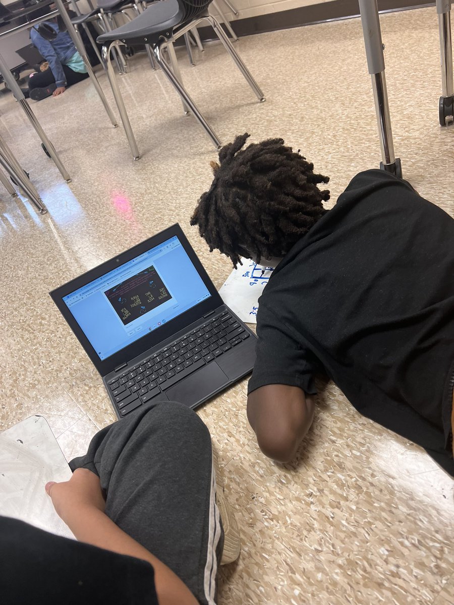 DiggsLatham's tweet photo. Ms. Cash &amp; her 5th graders shared: “We gamified math as we practiced standard NBT.5!! We collaborated, used critical thinking, &amp; communication as we attempted to exit the escape room! Talk about being Future Forward leaders!” #PortraitofaGraduate #learningandgrowinginharmony https://t.co/9p1no9o0ls