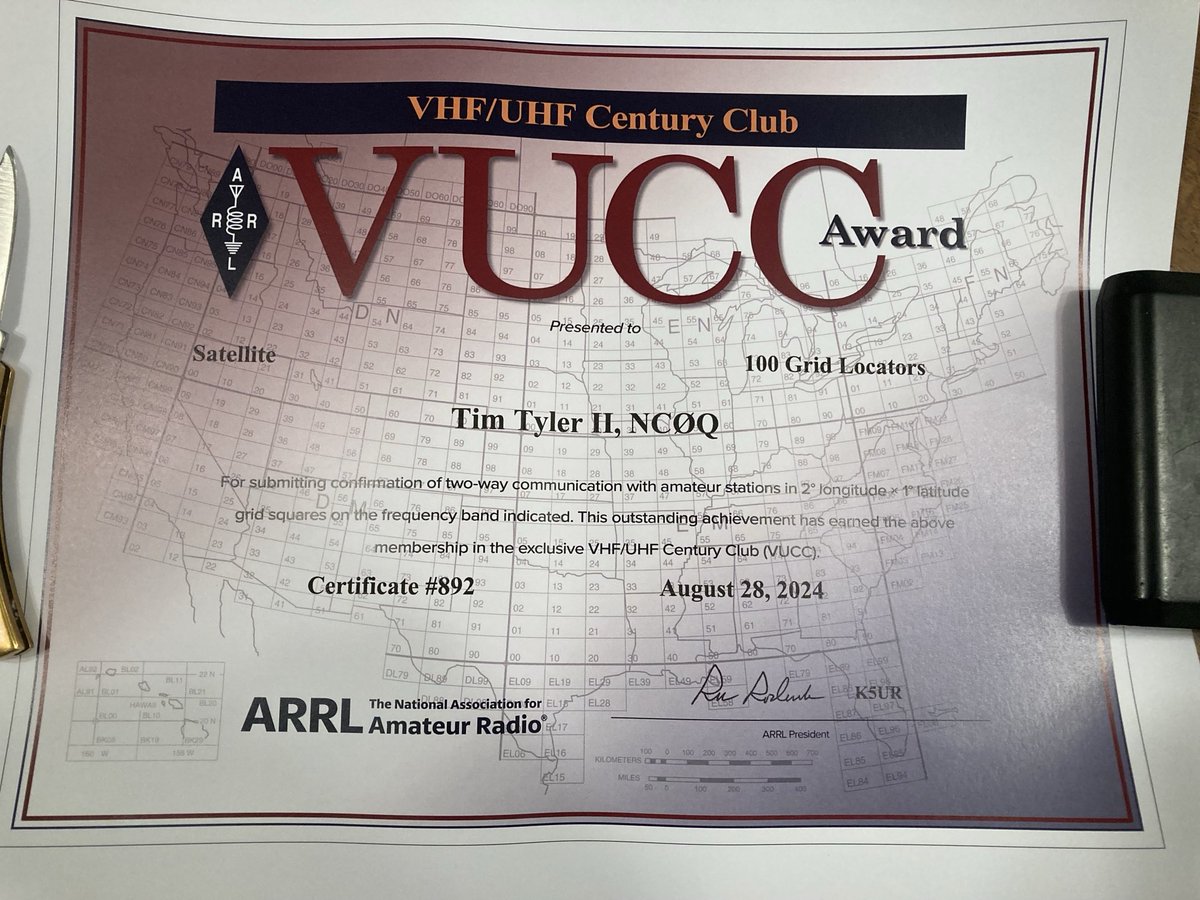 Thank you to all the other satellite operators and especially the rovers!