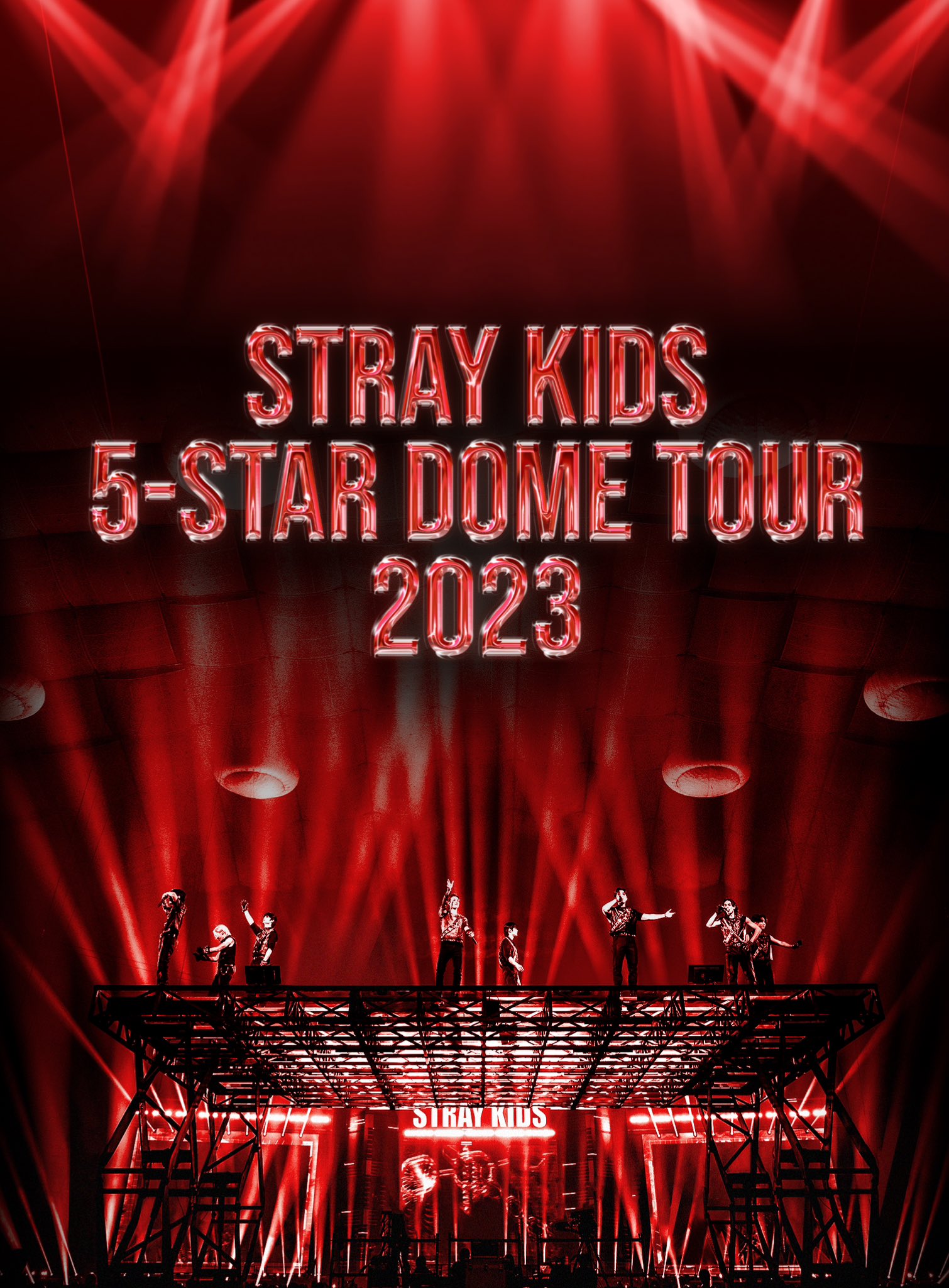 STRAY KIDS OFFICAL 5-STAR YZY WITHFANS OFFLINE 2.0 POB