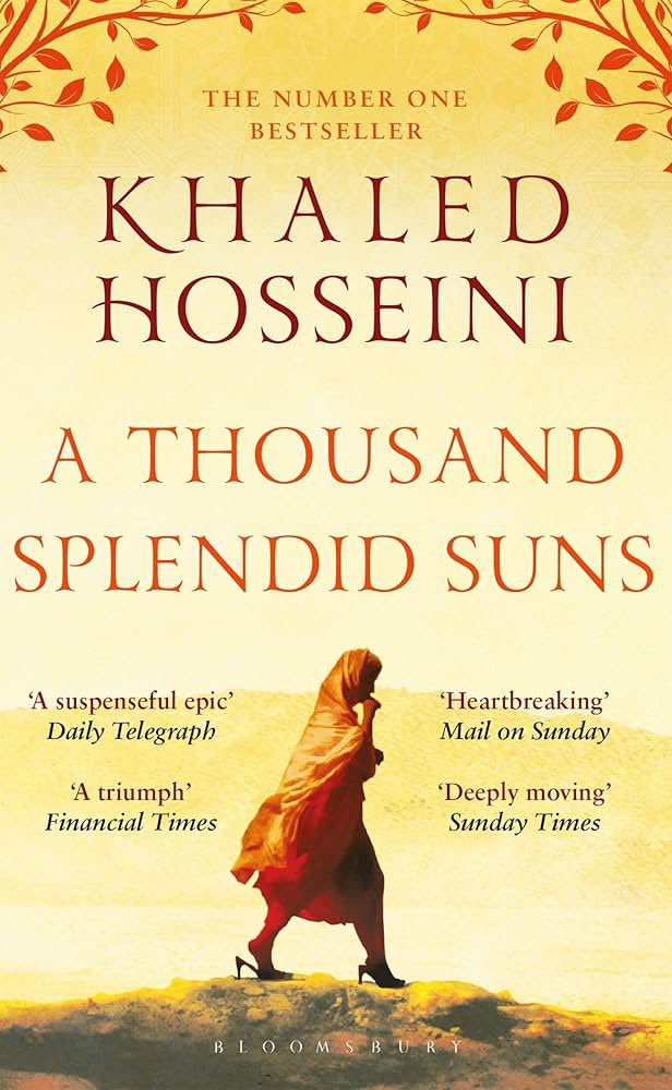 Just finished reading “A Thousand Splendid Suns”  by Khaled Hosseini. It is a story of resilience, friendship, and the enduring strength of the human spirit. 

It is a poignant exploration of the lives of two Afghan women, Mariam and Laila, whose fates intertwine amidst the