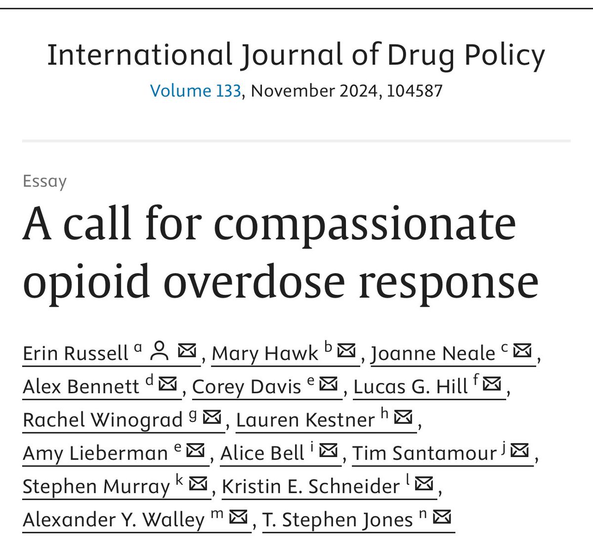 Honored to have been part of this convening and the resultant paper with all of these amazing people. There is no need for high dose naloxone products.  

sciencedirect.com/science/articl…
