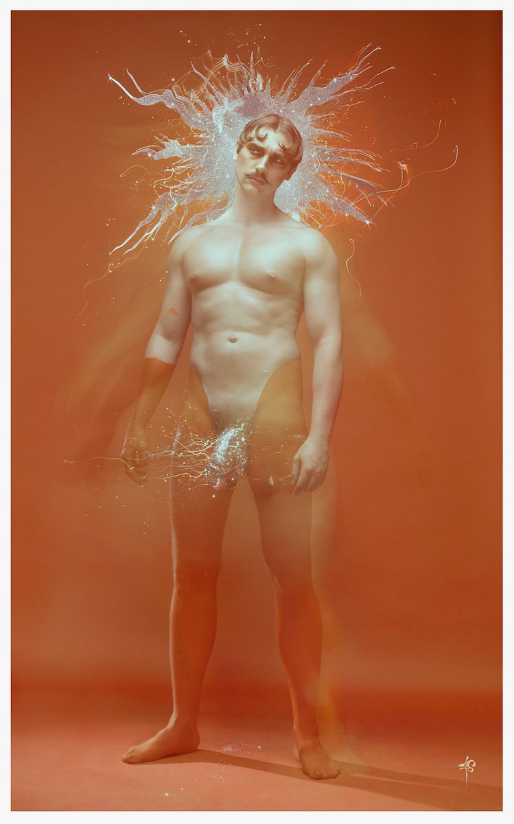 Portrait of Travis Grant, inspired by the sketches of the magnificent JC Leyendecker.