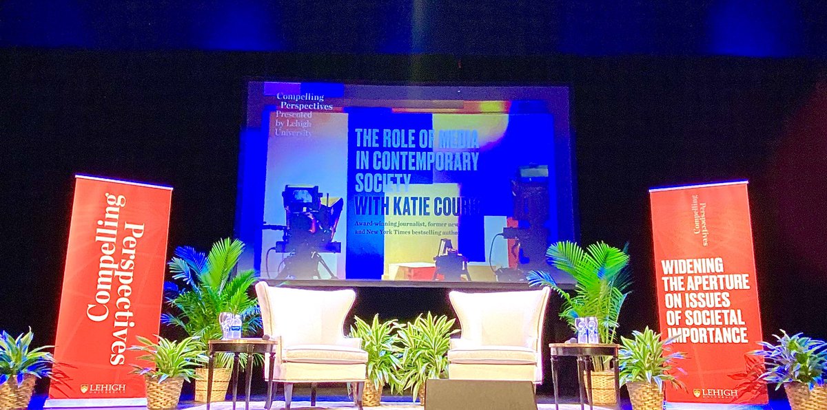 Thank you Lehigh University and Katie Couric <a href="/katiecouric/">Katie Couric</a>