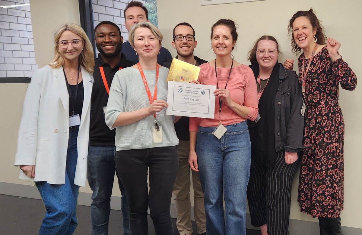 SABE_latrobe's tweet photo. 👏 Congrats to Oana Sanislav &amp; the Sarah Annesley lab group for winning this year's @latrobe @My_Green_Lab #FreezerChallenge, saving 15.2 kWh per day! Thousands of labs took part globally to enhance cold storage energy efficiency. Read on to see what else our labs achieved! 🌱⬇️ https://t.co/En7hTBDmgW