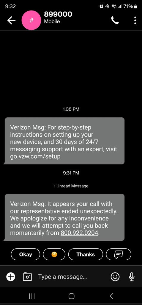whocarez27's tweet photo. Still waiting on the call back @VerizonSupport https://t.co/tLbkPWKpYM