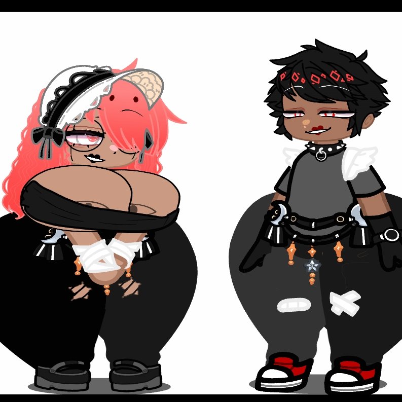 W3270Wilson's tweet photo. @FrrsDoom Can you make my OCs thicker i mean if you what to?¿? https://t.co/BAmLZoS6Hg