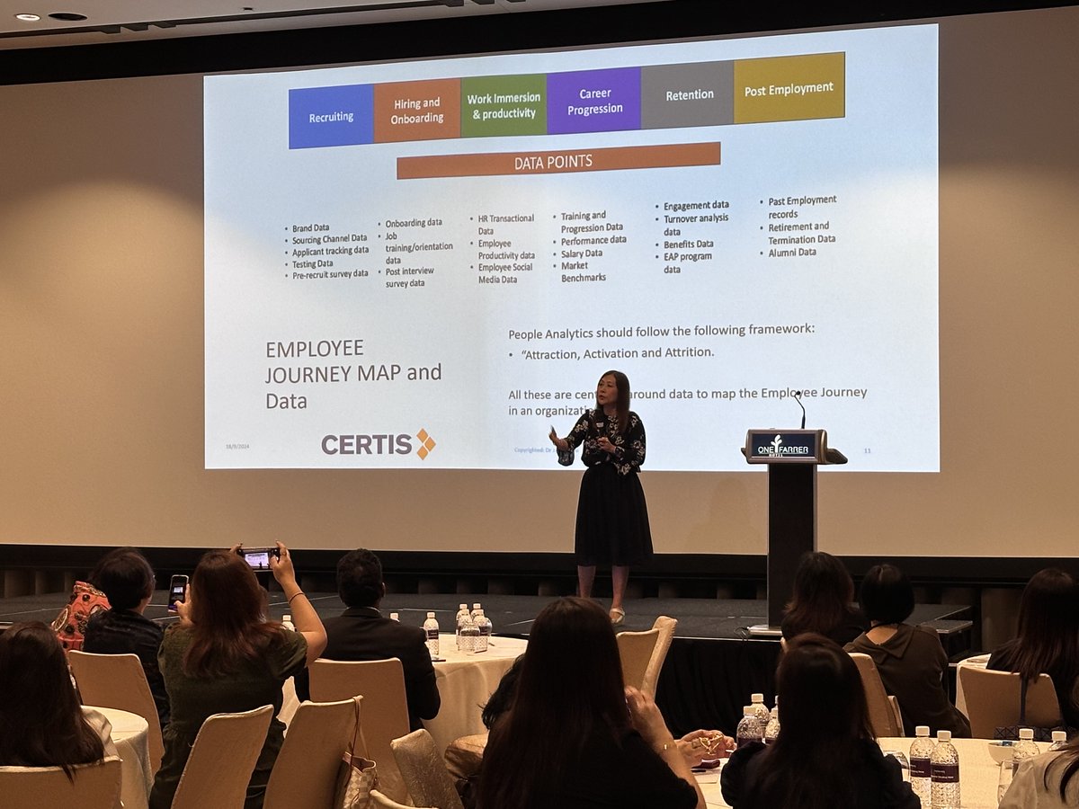 HRM_Asia's tweet image. Dr Jaclyn Lee, CHRO at Certis Group, is diving into strategies for building workforce agility and resilience. Her opening keynote highlights how organisations can drive transformation and futureproof their teams.

#CHROSingapore #WorkforceTransformation