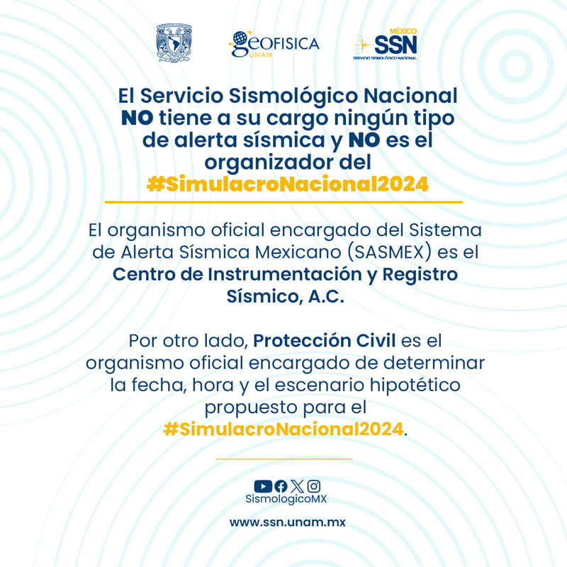 Sismologico Nacional tweet media
