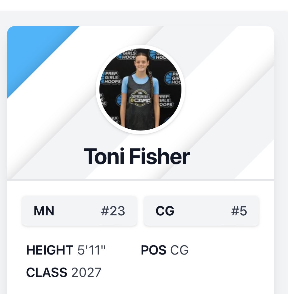 tonifisher_12's tweet photo. Thank you @PGHMinnesota for the recognition! I had a great day at the camp!  @PLGirlsHoopsFan https://t.co/EMfir04CaO
