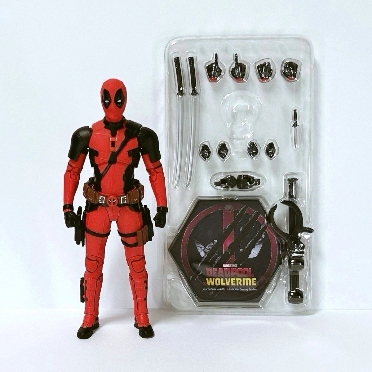 ZD TOYSの『Deadpool & Wolverine』のデッドプールのフィギュアが届い