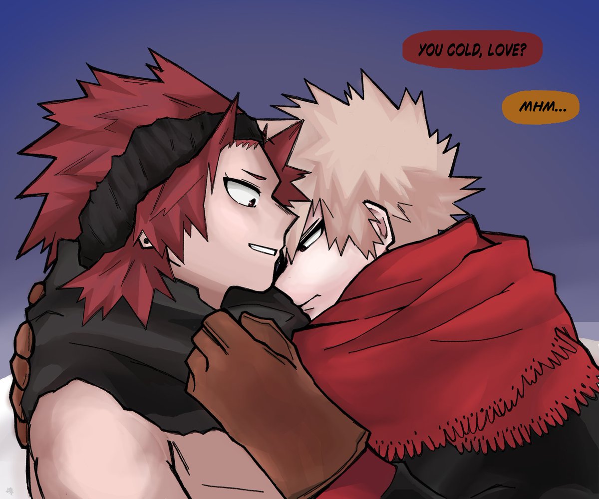 RottedBombshell's tweet photo. Bakugo and his human heater bf

#Kiribaku #Krbk https://t.co/UWnzIvEBgW