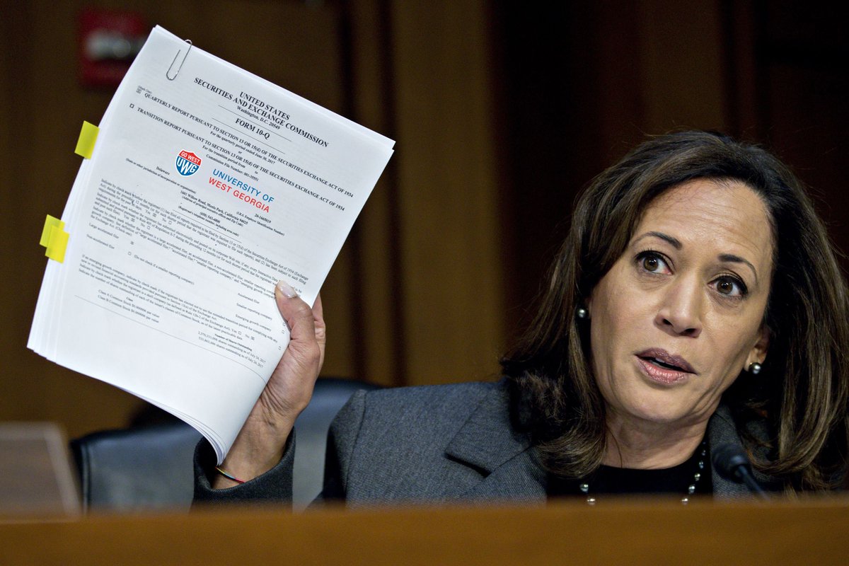 DebateFAX's tweet photo. !!! #BREAKING !!! Kamala Harris promises "subsidies" to the University of West Georgia Debate team in exchange for key swing state votes in the coming election #politics https://t.co/bKnHI7mV8V