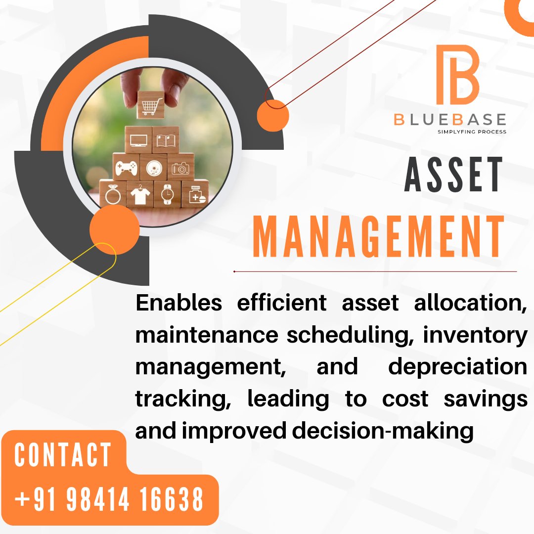 BluebaseL's tweet image. #AssetManagement #AssetTracking #AssetManagementSoftware #ITAssetManagement #FixedAssetManagement #EnterpriseAssetManagement #DigitalAssetManagement #InventoryManagement #AssetLifecycleManagement #SoftwareSolutions #CloudAssetManagement #AssetOptimization