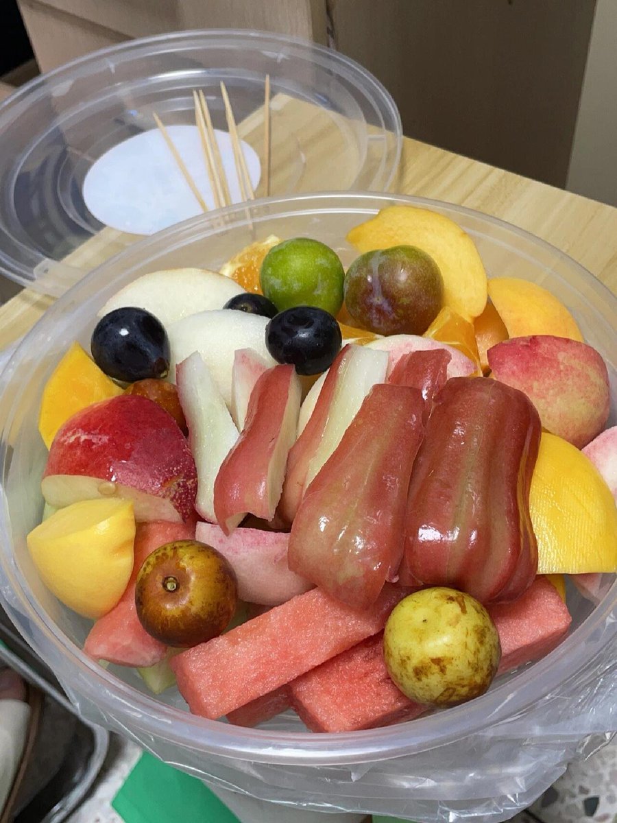 The joy of summer is that you can eat so much fruit!