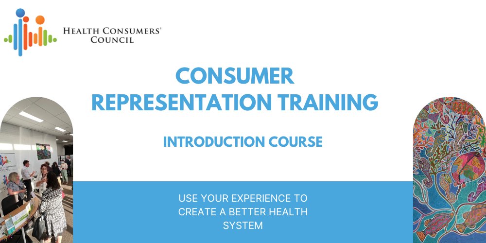 New date added!

We often get asked about running workshops outside of work hours, so we are trialing an evening session for our Introduction to Consumer Representation training. 

Tuesday 8 October, 5:30-7:30pm
Online, via Zoom
Register at events.humanitix.com/introduction-t…