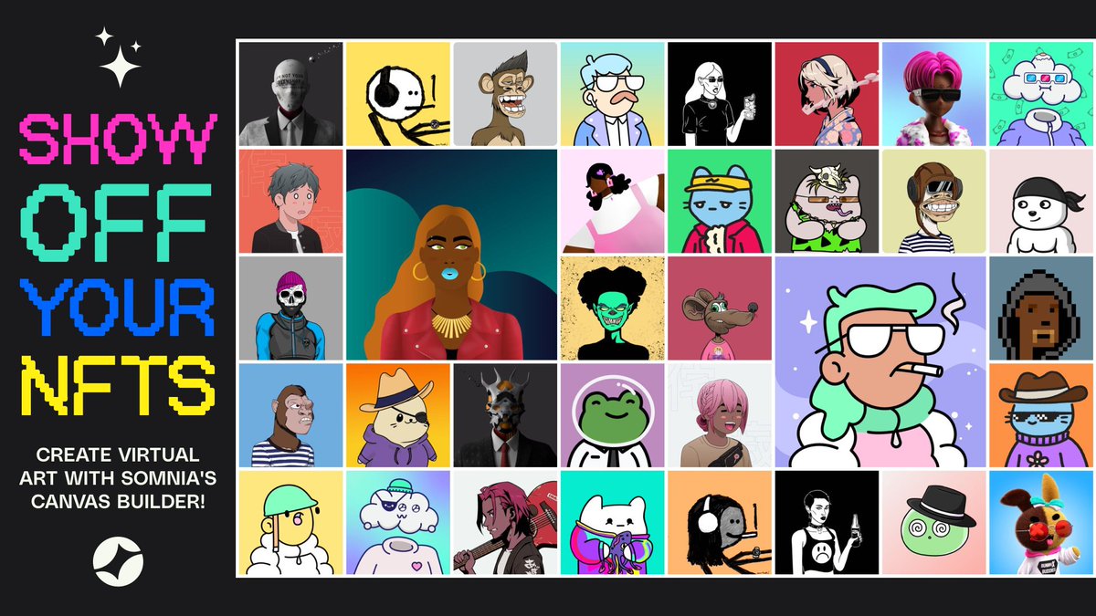 Somnia_Network's tweet photo. 🎨 Ready to show off your NFTs like never before? 

https://t.co/mVo724fWoj

With Somnia’s Canvas Builder https://t.co/2L633mKPBj, you can turn your 2D art into #metaverse masterpieces! 🖼️✨ 

Create a virtual gallery and showcase your NFTs in the Playground. Who’s up for a gallery party 😎 

#SomniaNFT #CanvasBuilder