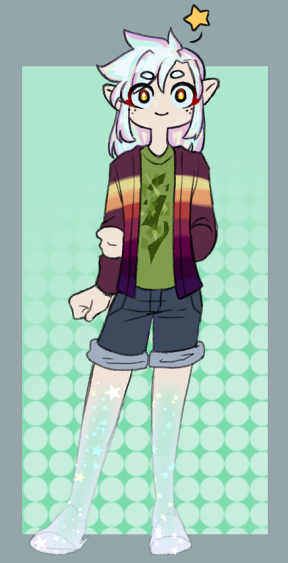 Alruic's tweet photo. I wanted to doodle fullbody Hoosh again, and I think I am enjoying this sort of chibi style I got going on. https://t.co/YGAuVTkLD6