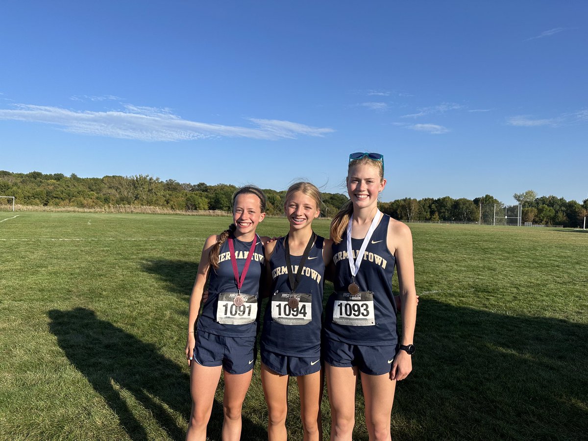 Ferrah LaLone 3rd place girls Varsity 5k race 
Kenzie Davis 7th place girls Varsity 5k race
Zoey Lucarelli 10th place girls Varsity 5k race

Girls Varsity took 2nd place overall for team scores
<a href="/hermantownstar/">Hermantown Star</a> <a href="/HermantwnHawks/">Hermantown Athletics & Activities</a>