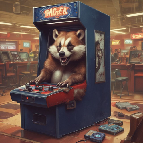 AngerousX's tweet image. This is the only game I play at locals