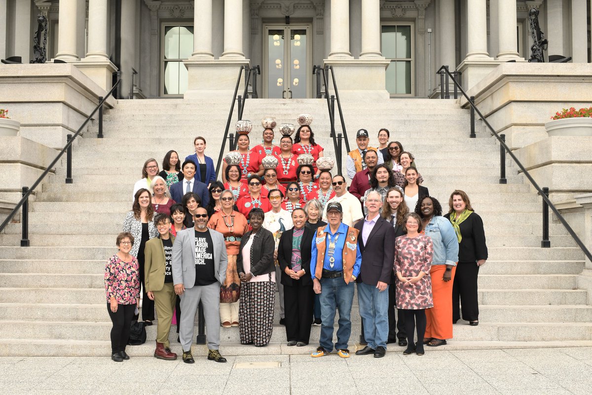 Maria Rosario Jackson, PhD (@neaartschairmrj) on Twitter photo It was an honor to join the 2024 NEA Heritage Fellows at the <a href="/WhiteHouse/">The White House</a> to hear about their important roles in preserving & advancing our nation's story & strengthening our democracy! Thank you <a href="/SecDebHaaland/">Secretary Deb Haaland</a> & OMB Director <a href="/ShalandaYoung46/">Shalanda Young (Archived)</a> for sharing a special moment with us. It was an honor to join the 2024 NEA Heritage Fellows at the <a href="/WhiteHouse/">The White House</a> to hear about their important roles in preserving & advancing our nation's story & strengthening our democracy! Thank you <a href="/SecDebHaaland/">Secretary Deb Haaland</a> & OMB Director <a href="/ShalandaYoung46/">Shalanda Young (Archived)</a> for sharing a special moment with us.