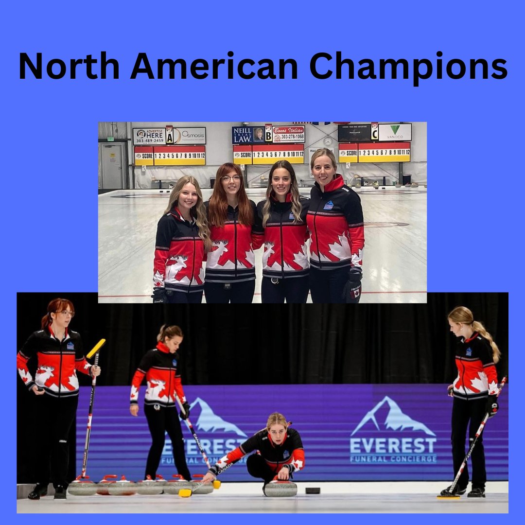 📢 Congratulations Team Burgess.....Gage Golf &amp; Curling Club, New Brunswick, Canadian &amp; North American Curling Club Champions.  Awesome game!!