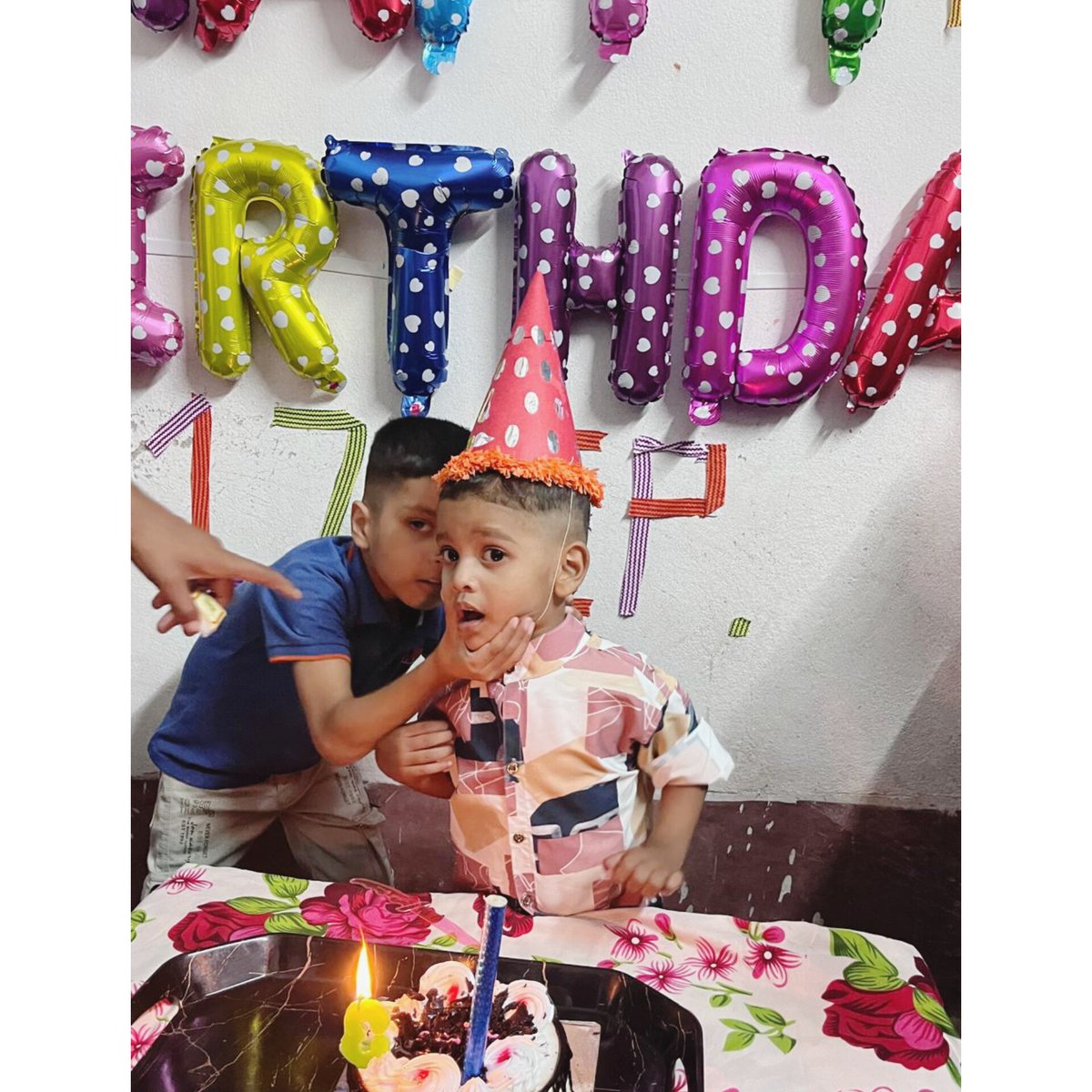 abhayappu_yadav's tweet photo. #BirthdayCelebration #17Sept #3years #titu #apurv #yadav #bhatija🎊💐🎈🎉🎁🎂 https://t.co/PVPPSjLxcY