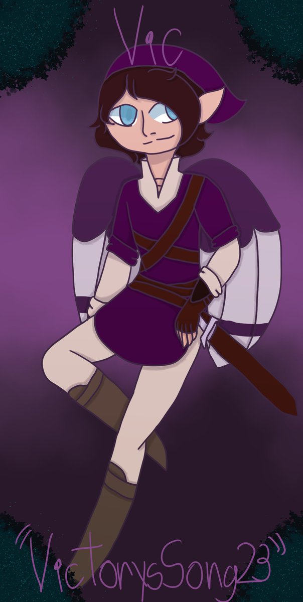 GalacticTrxgedy's tweet photo. up next is our friend of the wild, well hero of the wild, vic - played by @VictorysSong23! the world may not be the kindest, but we know he's gonna make it as long as he does his best and puts his heart into it! https://t.co/jBgX2sdhTZ