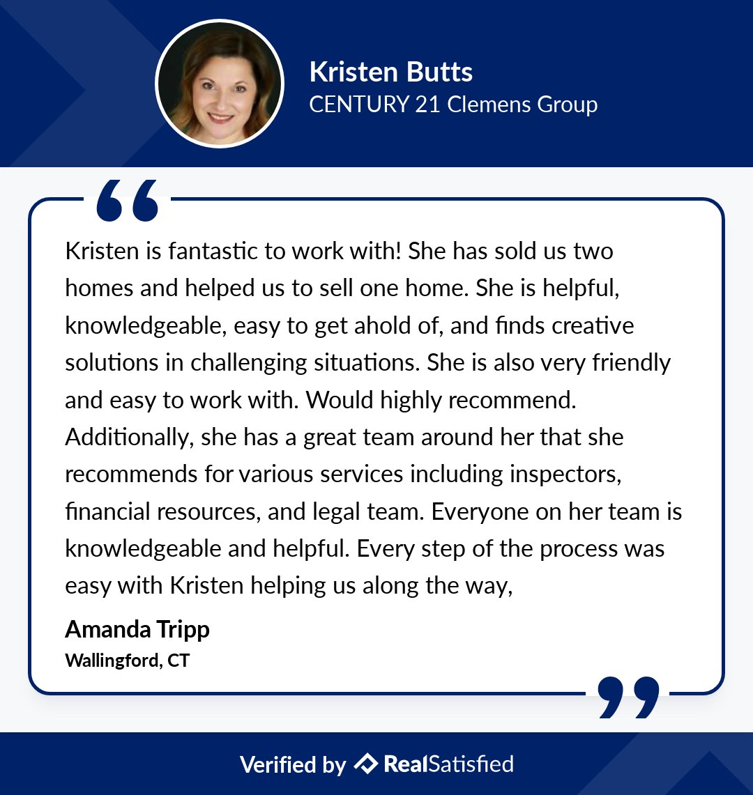 KristenButtsc21's tweet photo. Nothing is more encouraging than a generous client testimonial. https://t.co/0Rf84nAkZR via @realsatisfied https://t.co/ys6obE0gV1