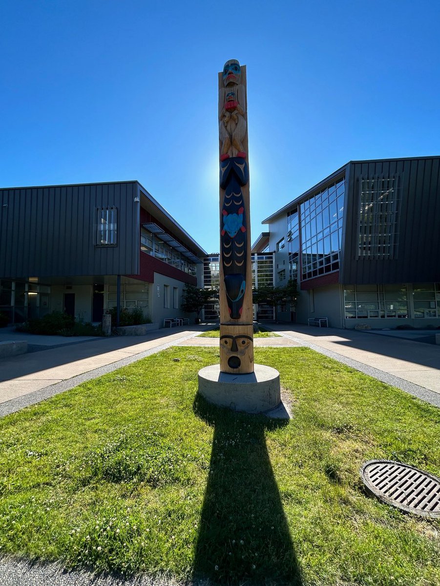 Restoring the Welcome Pole: A Commitment to Place, People, and Reconciliation sd44.ca/District/Learn… #NorthVancouverSchoolDistrict
