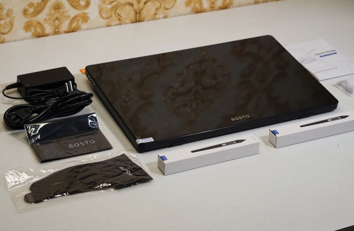 Bosto_official's tweet photo. What is inside the BOSTO X5 Pen Computer Drawing Display?📷
Artist: Shehzan Qureshi
You can search for this artist on YouTube and watch the complete review video!
📷Click on the profile link to view the product.
#bostotablet #arttablet #drawingtablet #digitalart #pencomputer https://t.co/P8rOsTlM8B