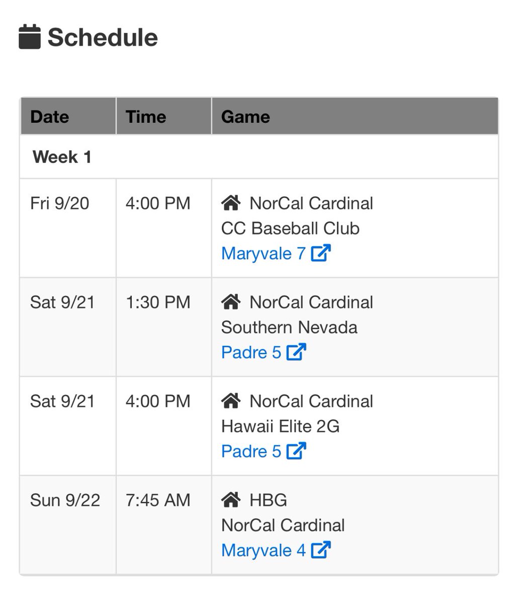 d_wherry41's tweet image. Grateful for the opportunity to compete this week at the @AZFallClassic. Attached is my schedule. I will be playing with @NorCalU1 on the Cardinal team wearing #8. I will also be at the Academic Game Tryout 9/19 on Mariners 4 at 10:15 am in pitching group 3. @coachgatehouse