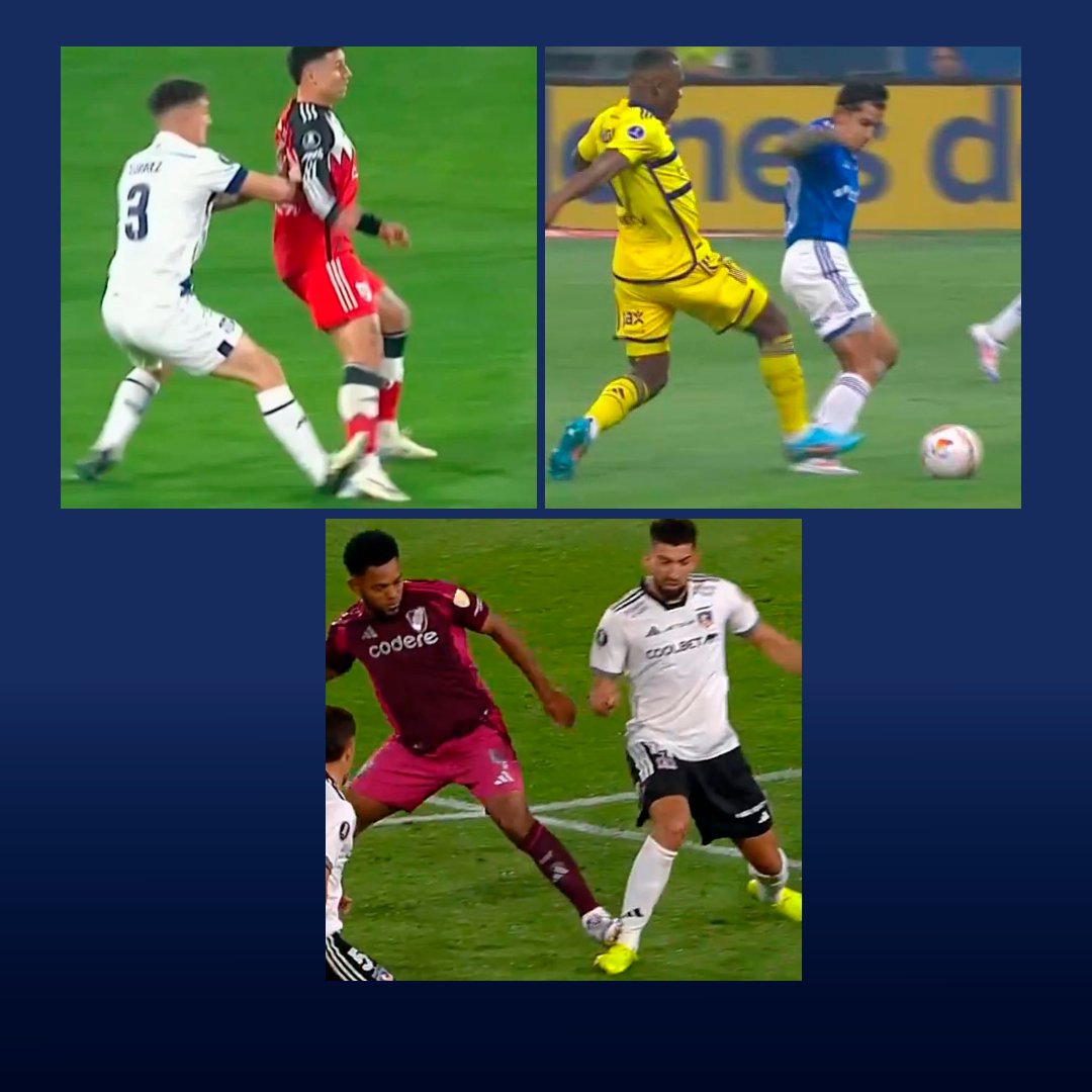 #LIBERTADORESxFoxSports | Tres patadas similares, dos criterios distintos: Lucas Suárez, de Talleres, y Luis Advíncula, de Boca, fueron expulsados y Miguel Borja no recibió ni tarjeta amarilla. 

¿Por qué creés que pasa esto?