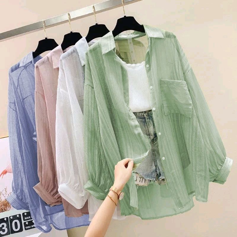 VSELECTED4U's tweet photo. เสื้อคาร์ดิแกน ผ้าชีฟอง กันแดด ทรงหลวม ขนาดใหญ่ สไตล์เกาหลี แฟชั่นฤดูร้อน สําหรับผู้หญิง เสื้อคลุมกันแดด 
ราคา ฿63 - ฿166. 
 https://t.co/i4AOuyjDoX

#เสื้อคาร์ดิแกน   #เสื้อคลุมกันแดด https://t.co/LtwQ8iAZ0q
