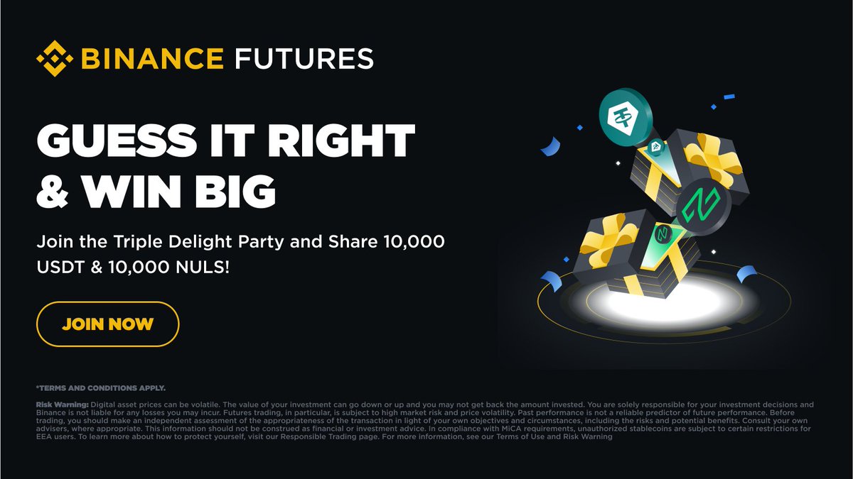 Think you can predict the next big crypto move🤔? Test your instincts now!  Predict the trend of $CHESS, $NULS or $G for a chance to share 10,000 USDT  and 10,000 $NULS! To