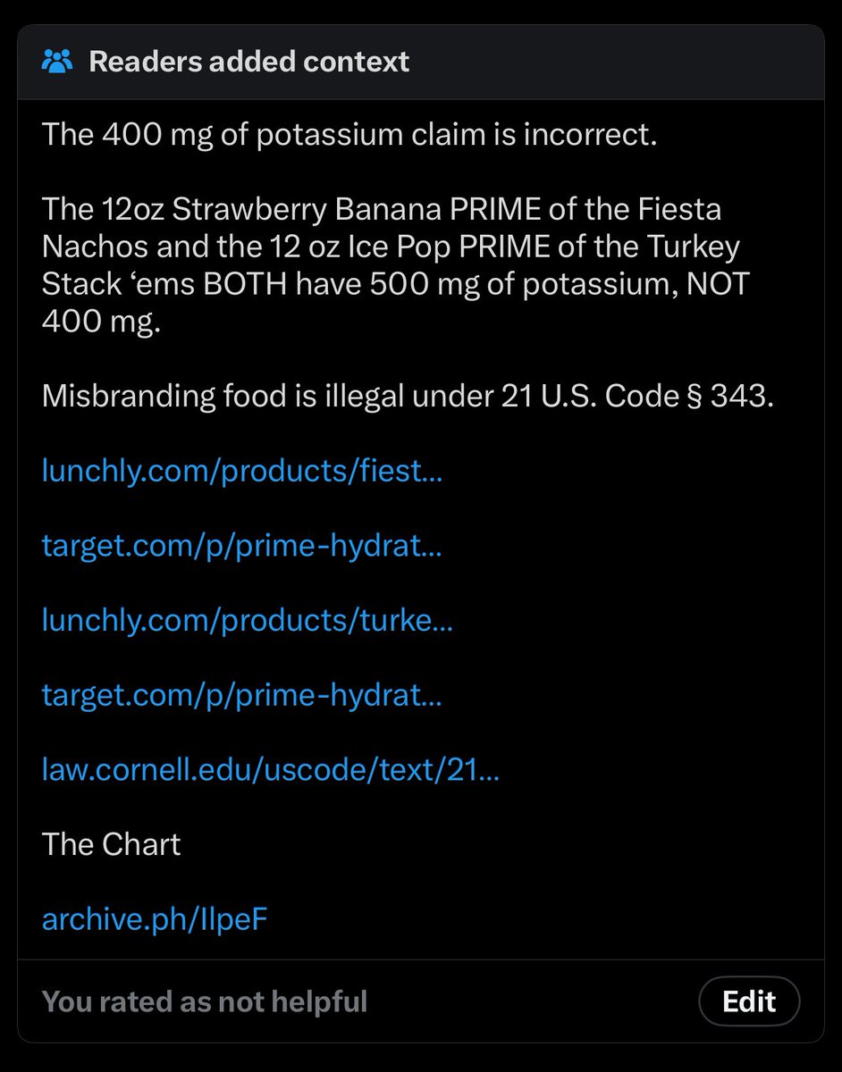 LoganPaul's tweet photo. Another lie from @CommunityNotes @elonmusk https://t.co/6svUcmS7SP