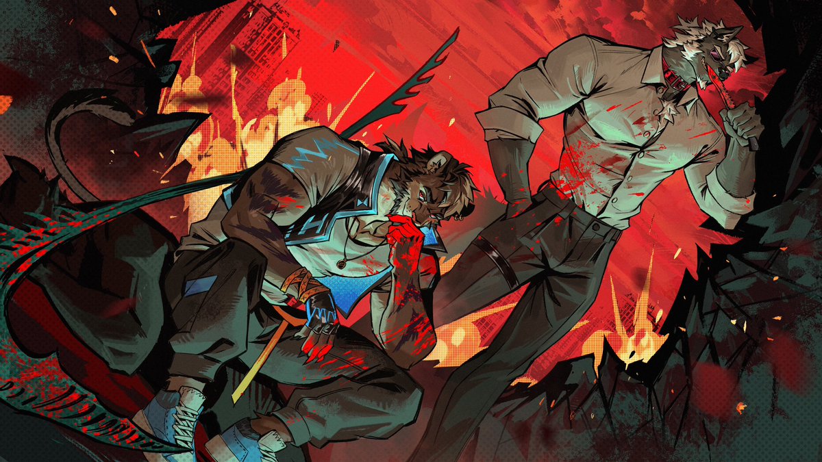 和黑的狗<a href="/shandingheigou/">上森黑犬</a> 猎杀小英雄喜欢喜欢
🎨：<a href="/ale5538245244/">ale55</a>