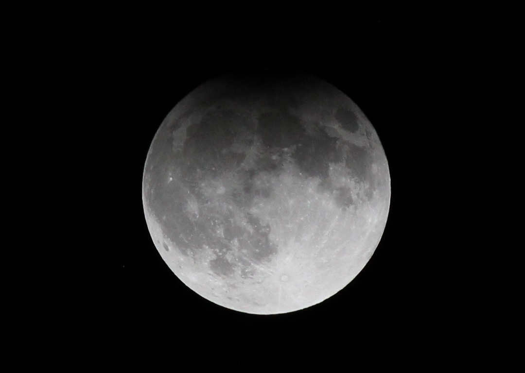 #LunarEclipse from Norman, OK tonight.