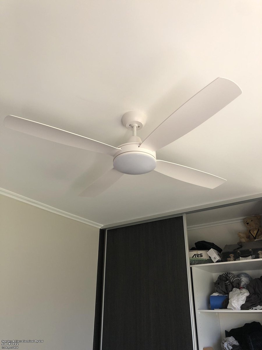 sparkysaclass's tweet image. With warmer weather just around the corner, now is the perfect time to get some ceiling fans installed. They’ll help keep your space cool and comfortable, and getting them set up early means you’ll be ready to beat the heat as soon as it arrives. If you need any recommendation...