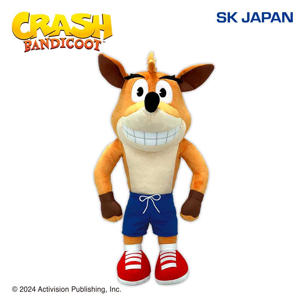 クラッシュ バンディクー レーシング　非売品　ぬいぐるみ アイツが“ぬいぐるみ”になって登場！ 「クラッシュ・バンディクー™」が