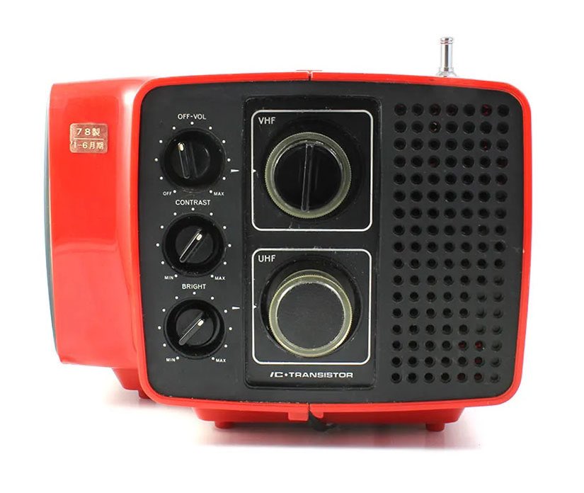 Hitachi K-88 Portable Television (Japan, 1978)