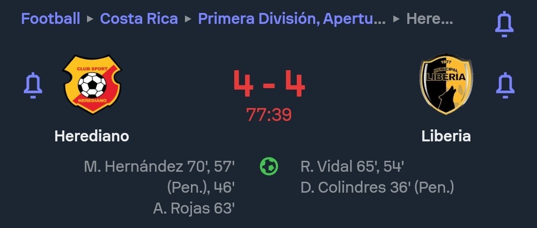 El mejor partido del año se está jugando en Costa Rica y no lo está viendo absolutamente nadie.

Fútbol tico, jamás trates de entenderlo. 🇨🇷