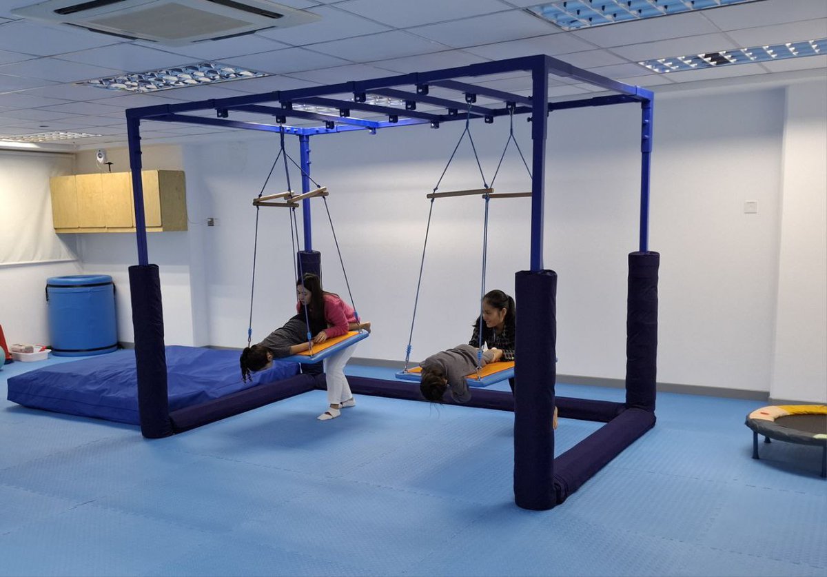 sophaneth_heng's tweet image. 🌟 Our sensory room is a tool for growth and exploration! It helps children regulate their emotions, build motor skills, and improve focus. Through safe and guided activities, children can engage with their environment in a way that feels fun and calming.💫
#SensoryIntegration