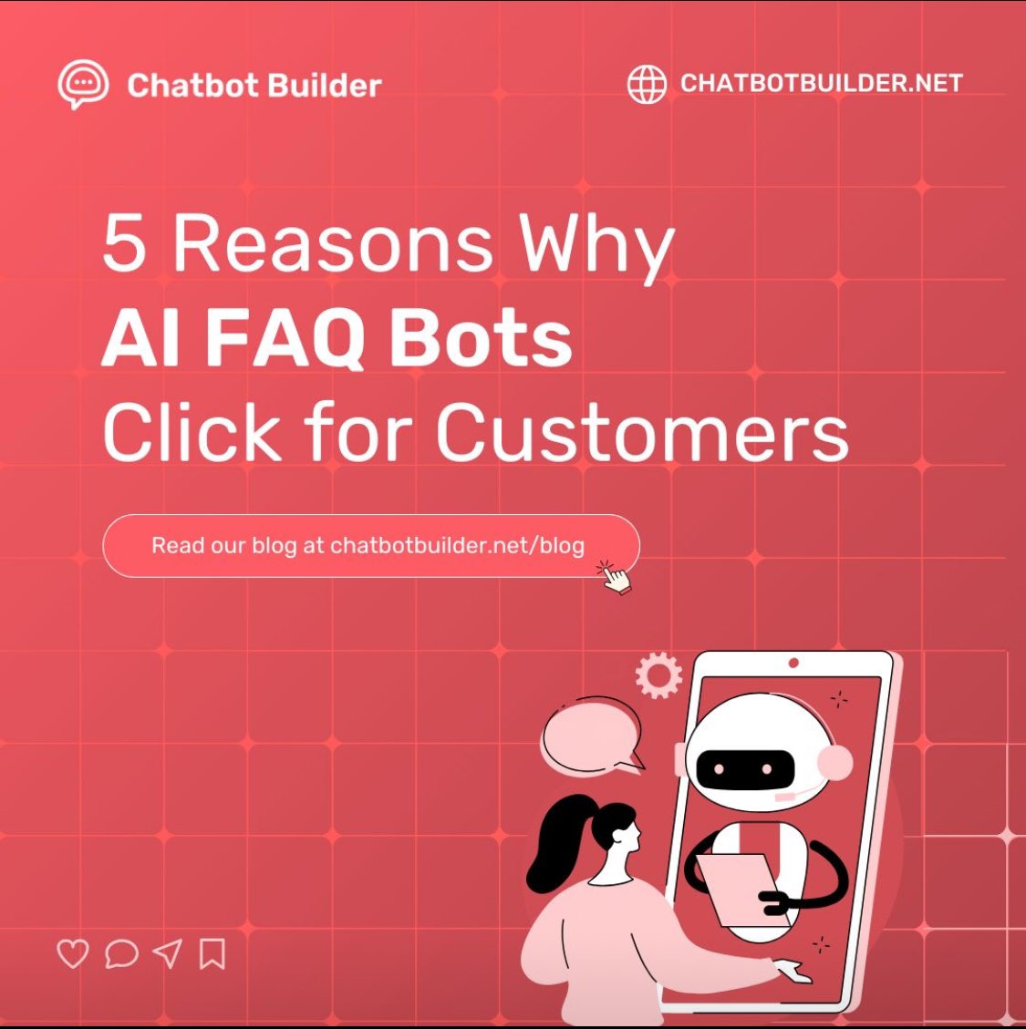 chatbotbuilderx's tweet image. Is your website losing customers due to poor navigation? Discover how these chatbots can transform your business and reduce customer service costs by 35%. 

Read the full blog here 👉 chatbotbuilder.net/blog/ai-faq-ch…

#CustomerExperience #AIChatbots #FAQAutomation #CustomerSupport