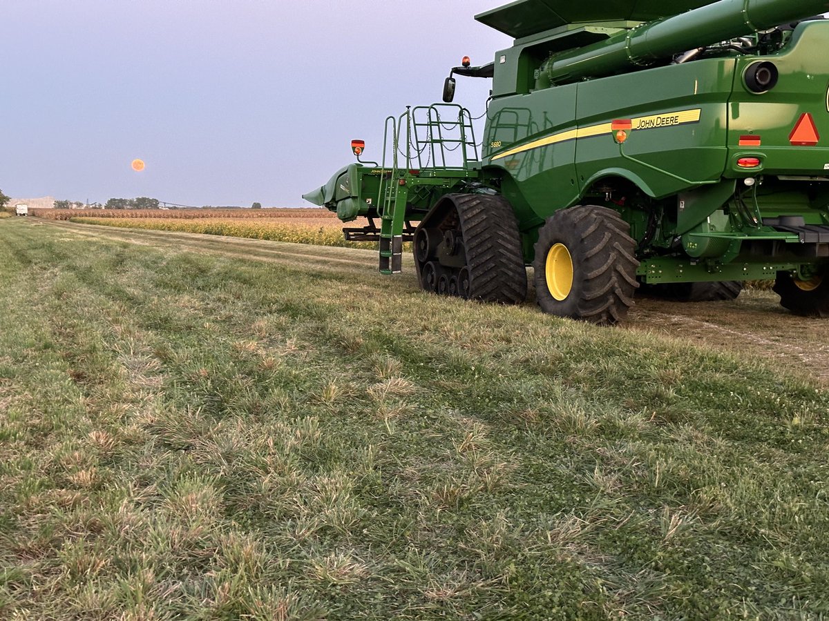 Brett A. Ochs (@imsoycornfused) on Twitter photo Harvest moon was spectacular and almost, kinda started picking a half pass of corn endrows @ 17.5% moisture…or really, just did stupid stuff I told <a href="/LeCroneFarms/">LeCrone Farms</a> I wasn’t going to do. Harvest moon was spectacular and almost, kinda started picking a half pass of corn endrows @ 17.5% moisture…or really, just did stupid stuff I told <a href="/LeCroneFarms/">LeCrone Farms</a> I wasn’t going to do.