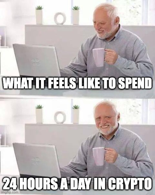 I think I need a vacation soon 😂
 #Crypto