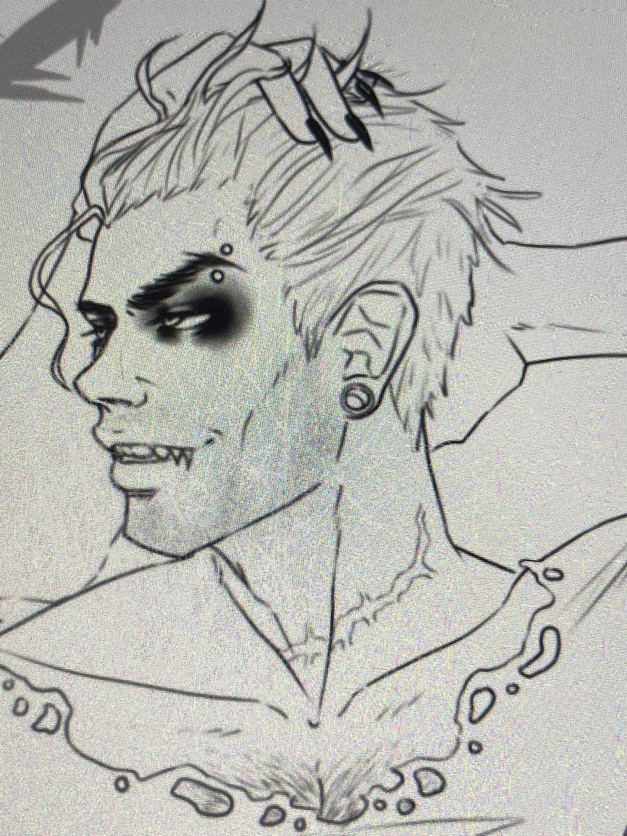 kaskoifish's tweet photo. Been a looooong time since I’ve drawn my boy
#oc #JeffOmen https://t.co/VdOovPJAEt