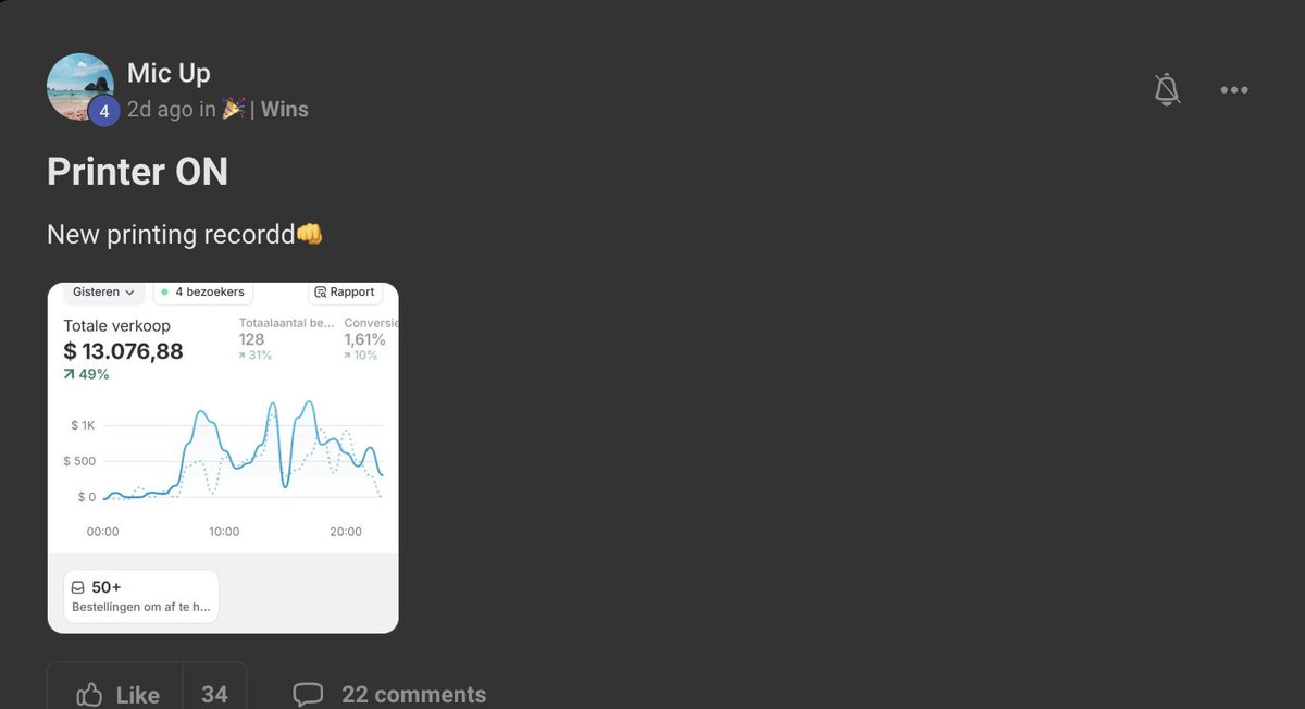 JesperHensgens's tweet photo. This guy in the community is doing $13000/day with ONLY google ads 🤯

No creative testing, no audience testing.

Insane.

I have made a full 1h+ masterclass about this strategy. 

100% FREE!

Simply like &amp; retweet this post, comment "masterclass" and I'll DM it to you https://t.co/fmJlTvDPwj